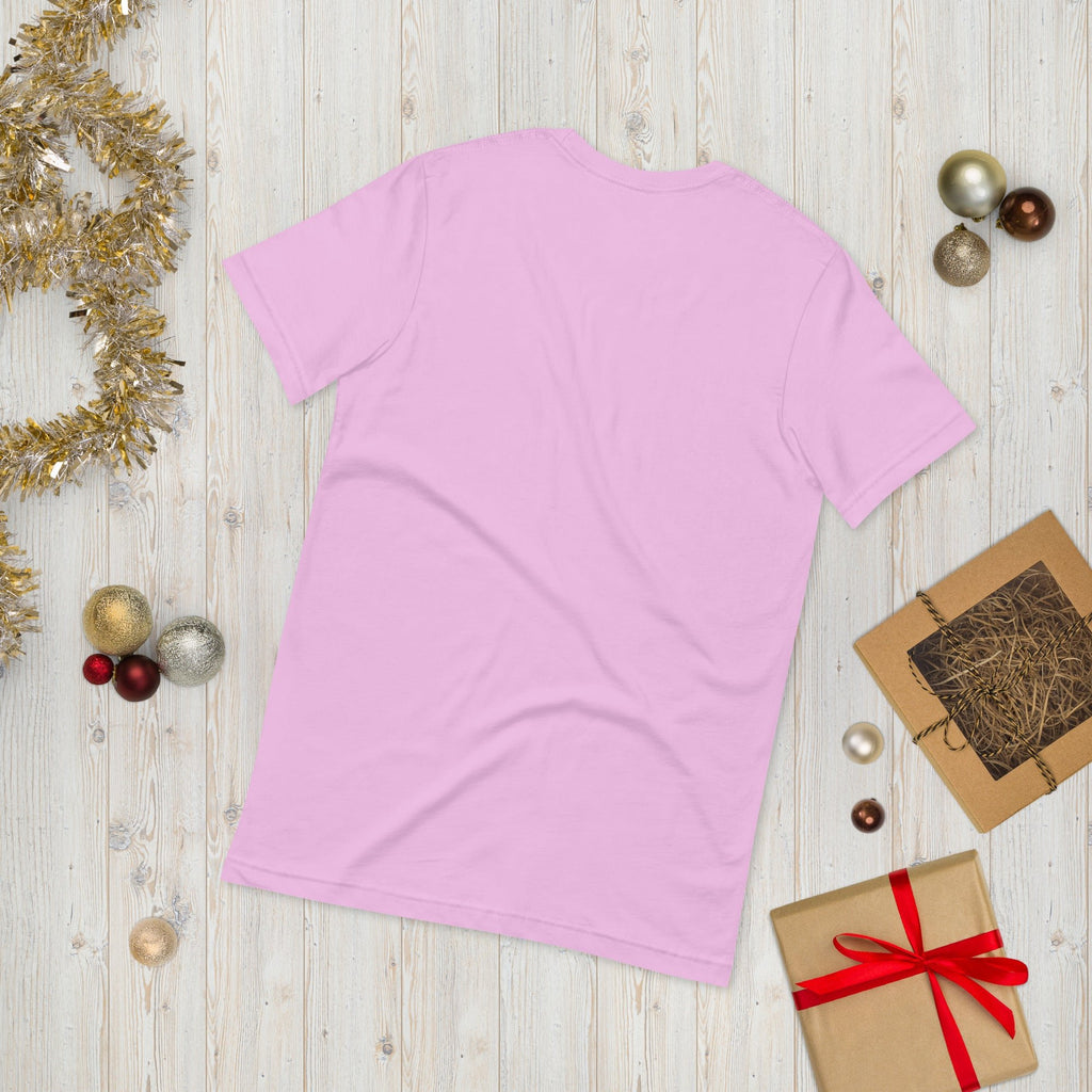 Beach Scene Unisex T-Shirt - Lilac - The Elise Emporium