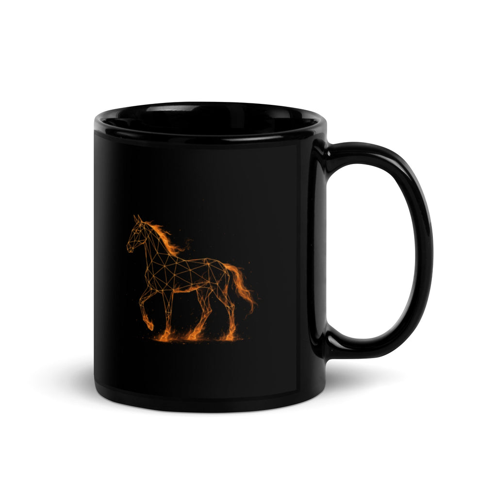 Black Glossy Mug - The Elise Emporium