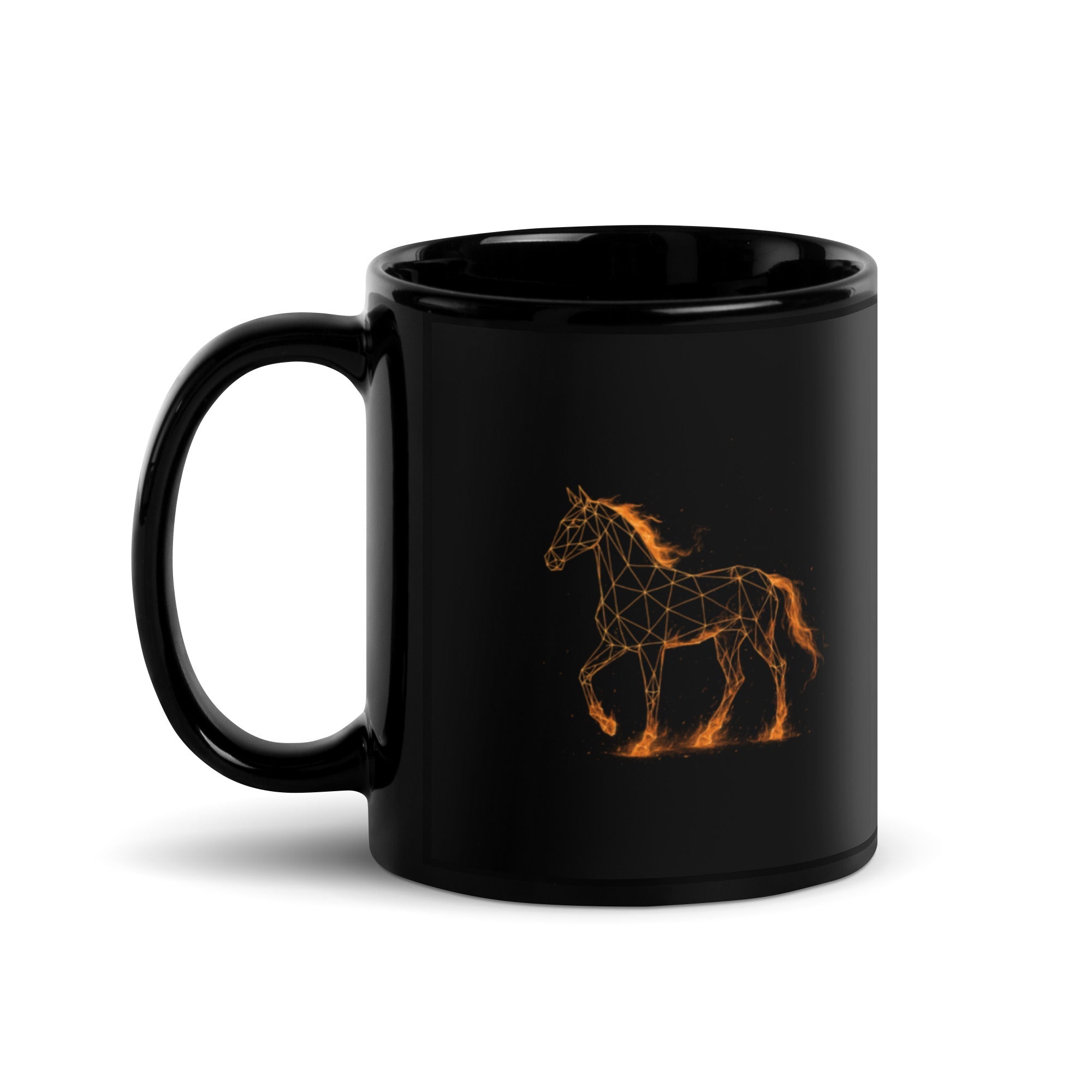 Black Glossy Mug - The Elise Emporium