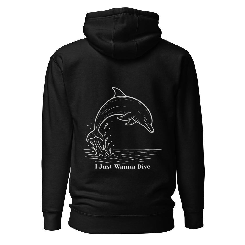 Dolphin Unisex Hoodie - Purple - The Elise Emporium