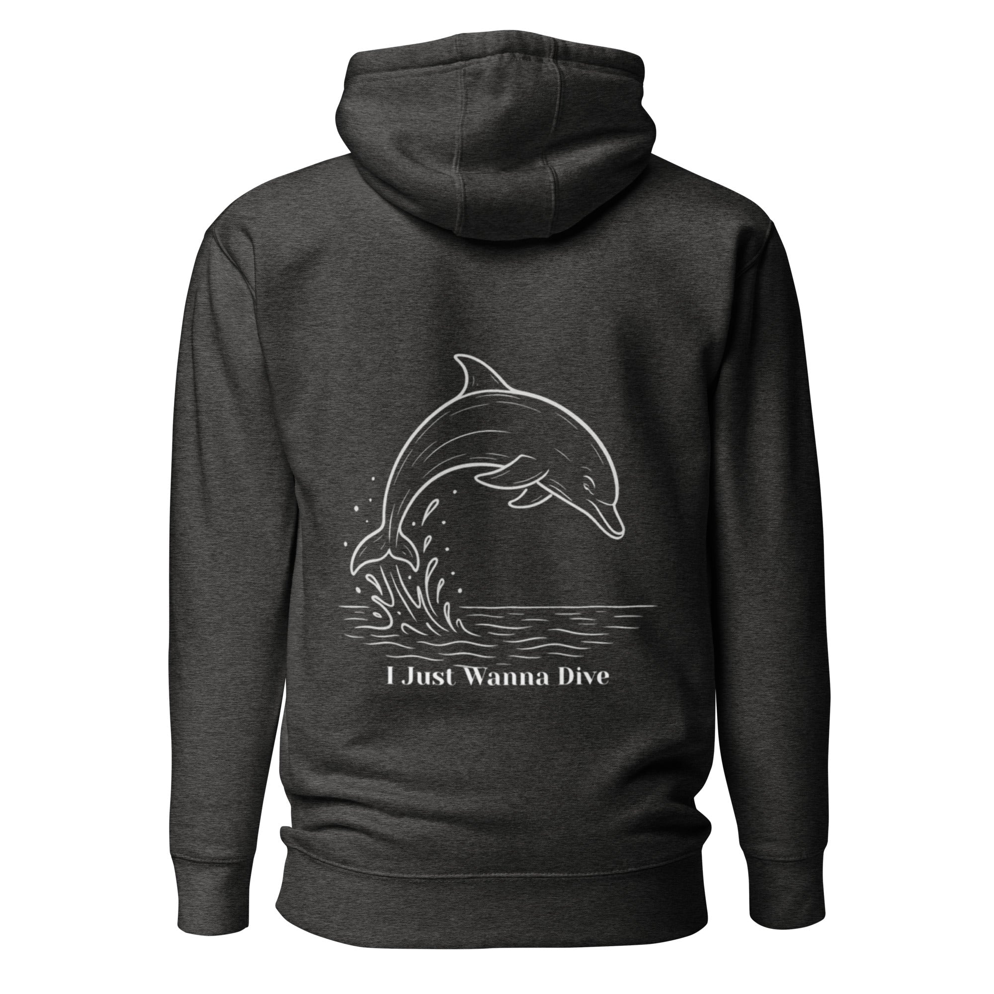 Dolphin Unisex Hoodie - Purple - The Elise Emporium