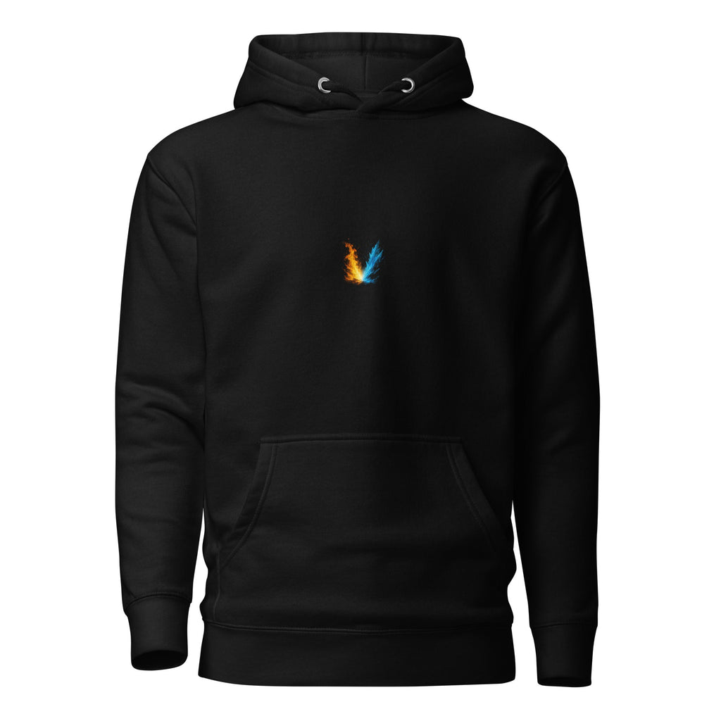 Fire & Ice Unisex Hoodie - S - The Elise Emporium