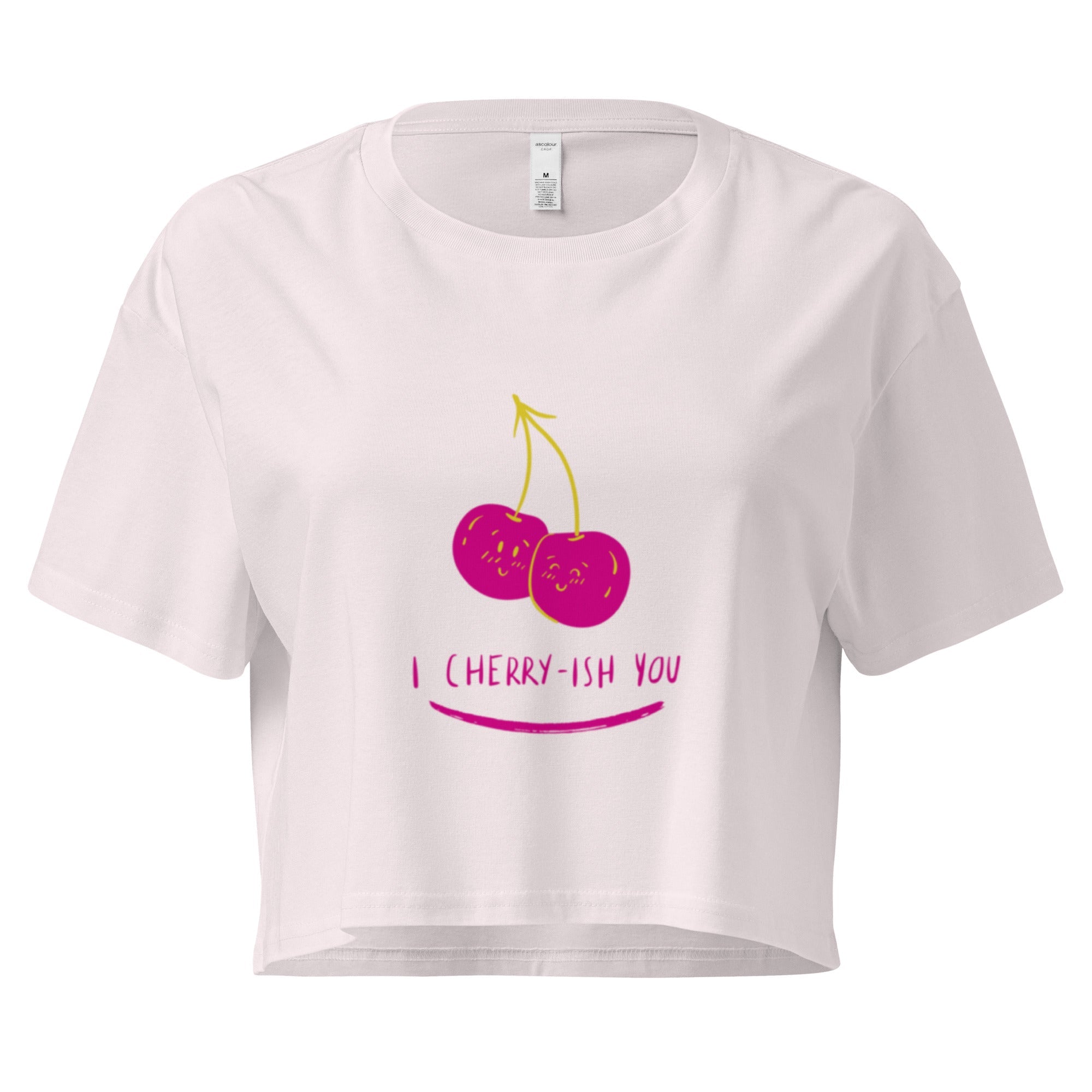 I Cherry - ish You Crop Top - Orchid - The Elise Emporium