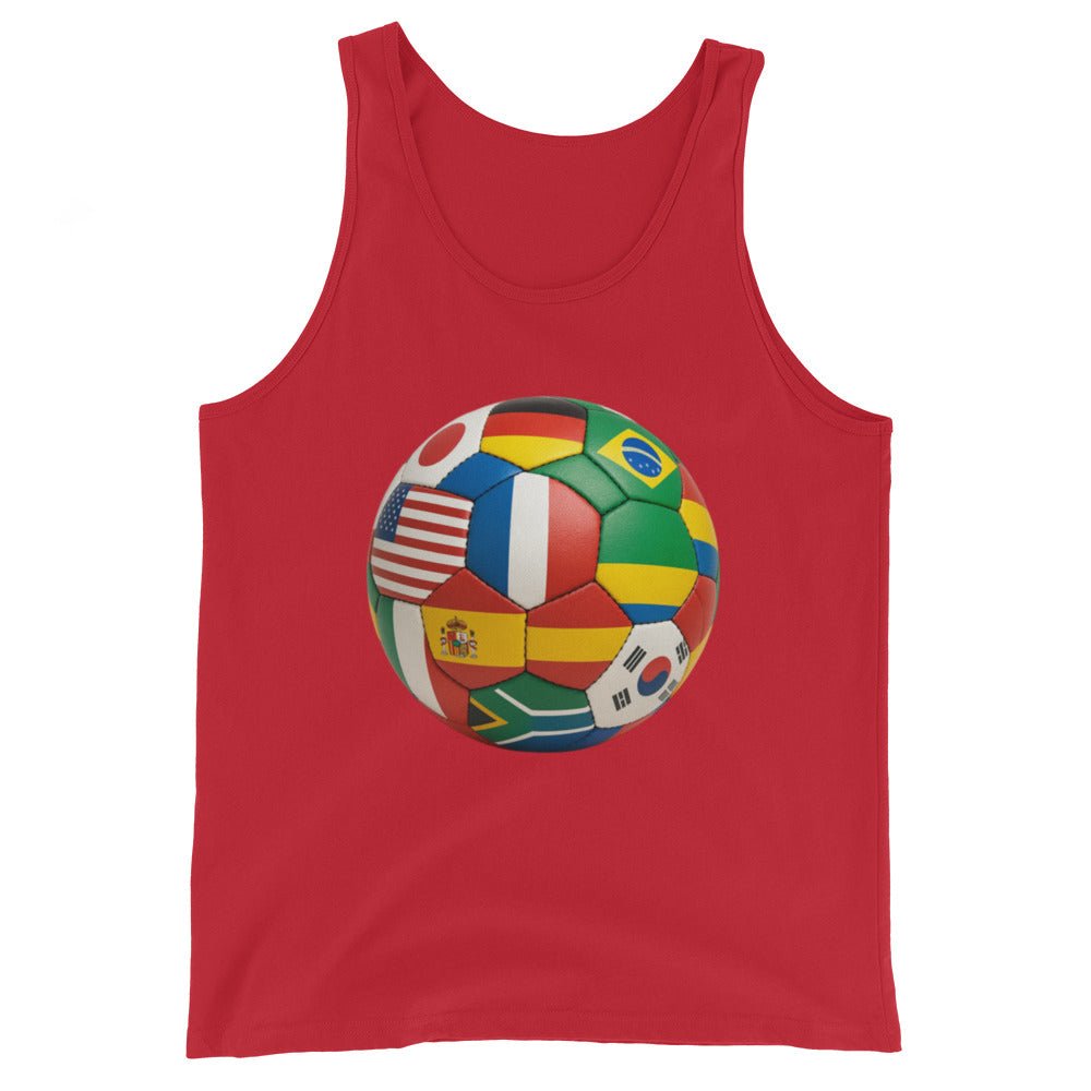 Men's Tank Top - Red - The Elise Emporium