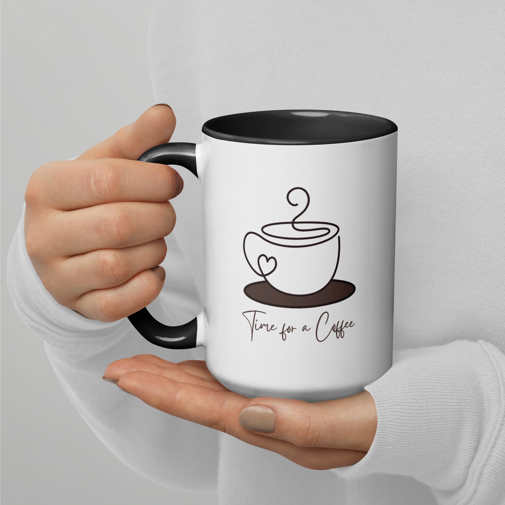 Mug with Color Inside - 15 oz - The Elise Emporium