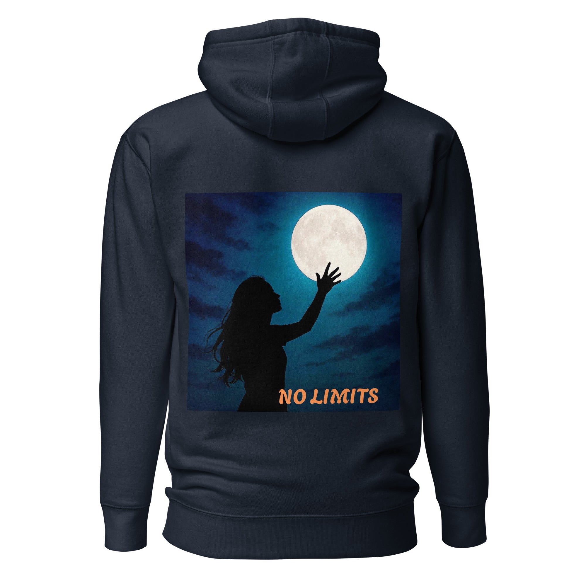 No Limits Unisex Hoodie - Navy Blazer - The Elise Emporium