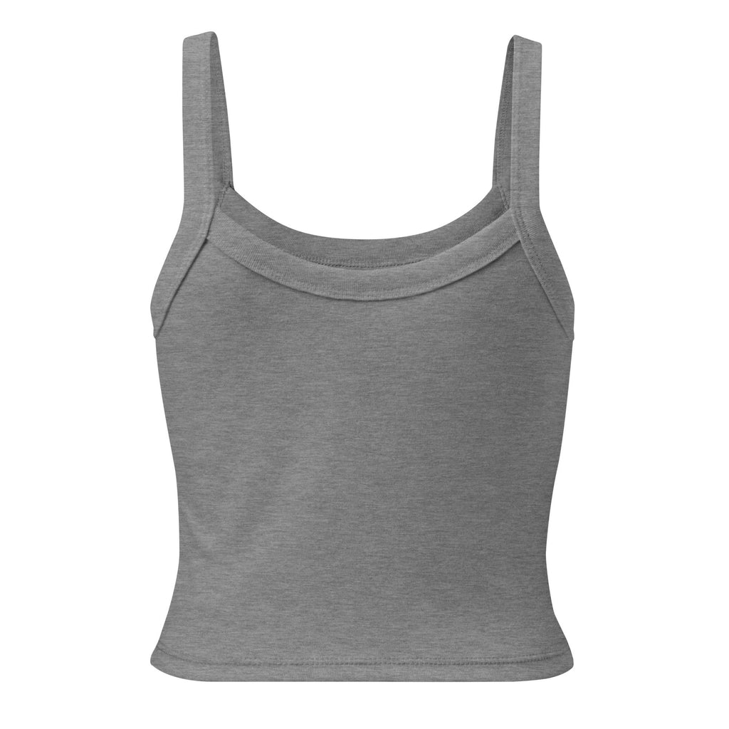 Palm Tree Tank Top - Solid Baby Blue Blend - The Elise Emporium
