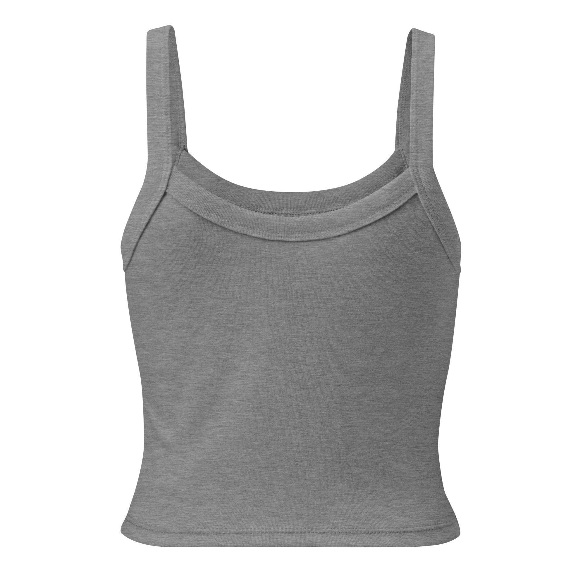 Palm Tree Tank Top - Solid Baby Blue Blend - The Elise Emporium