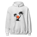 Palm Tree Unisex Hoodie - Ash - The Elise Emporium