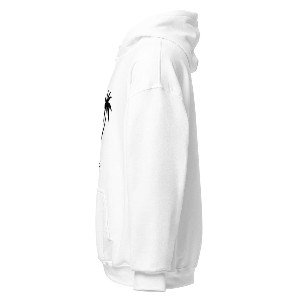 Palm Tree Unisex Hoodie - White - The Elise Emporium