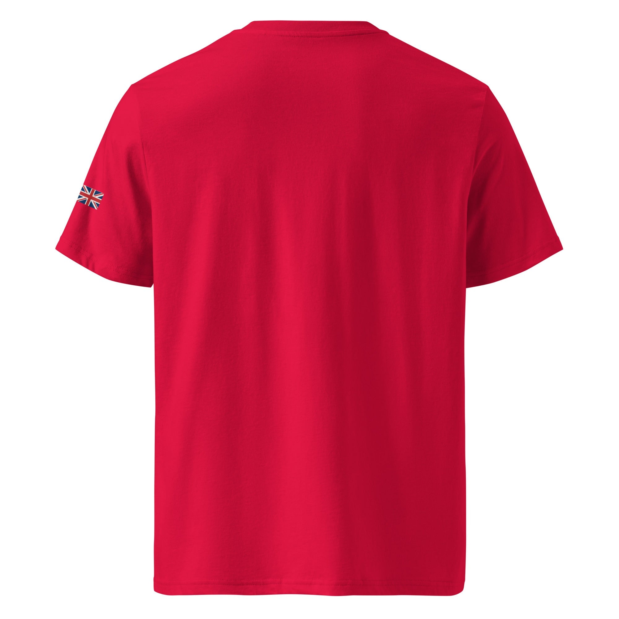 Scotland Flag & Union Jack T-Shirt | Organic Cotton - White - The Elise Emporium