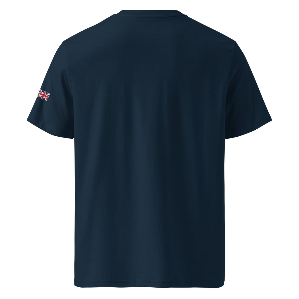 Scotland Flag & Union Jack T-Shirt | Organic Cotton - White - The Elise Emporium