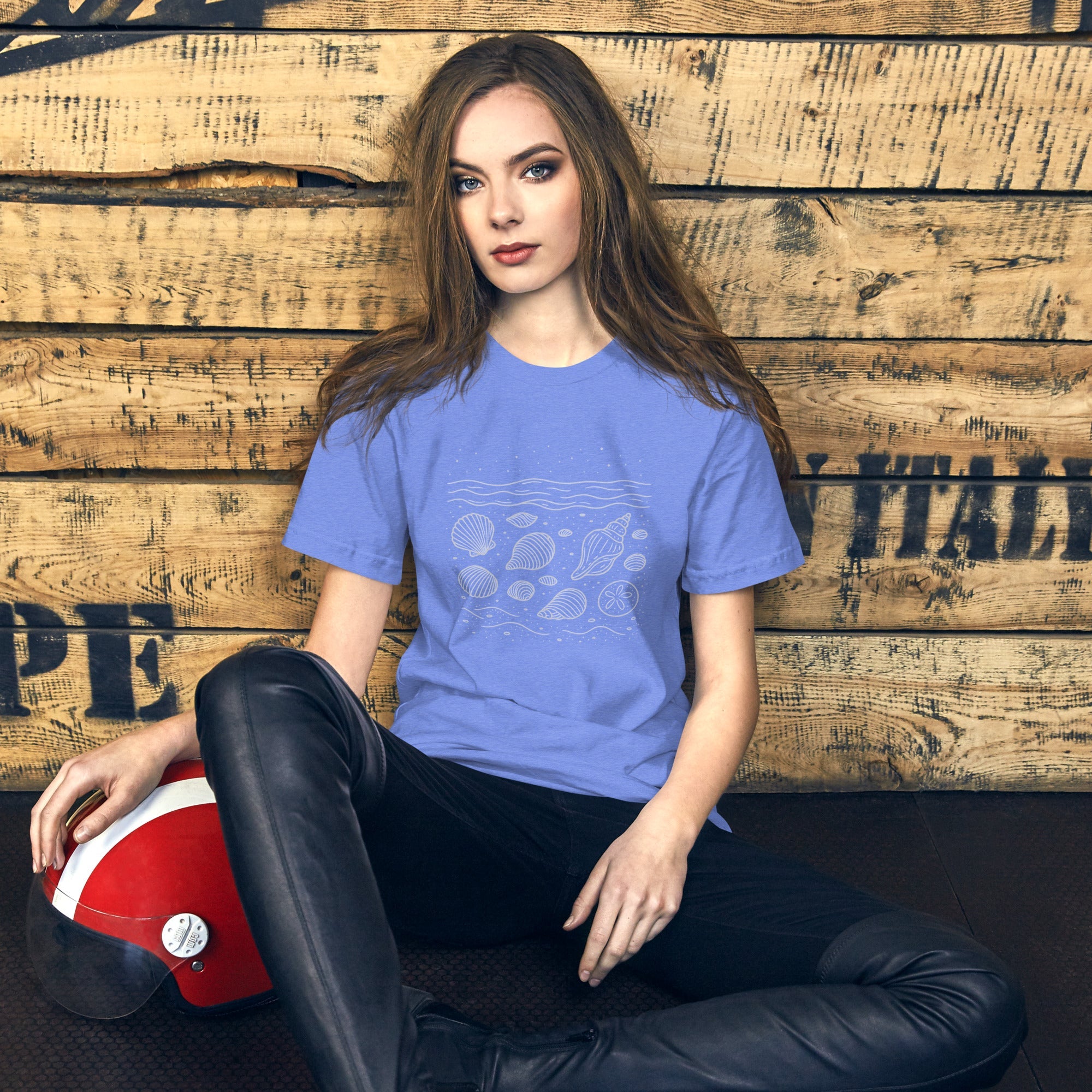 Shells Unisex T-Shirt - Black - The Elise Emporium