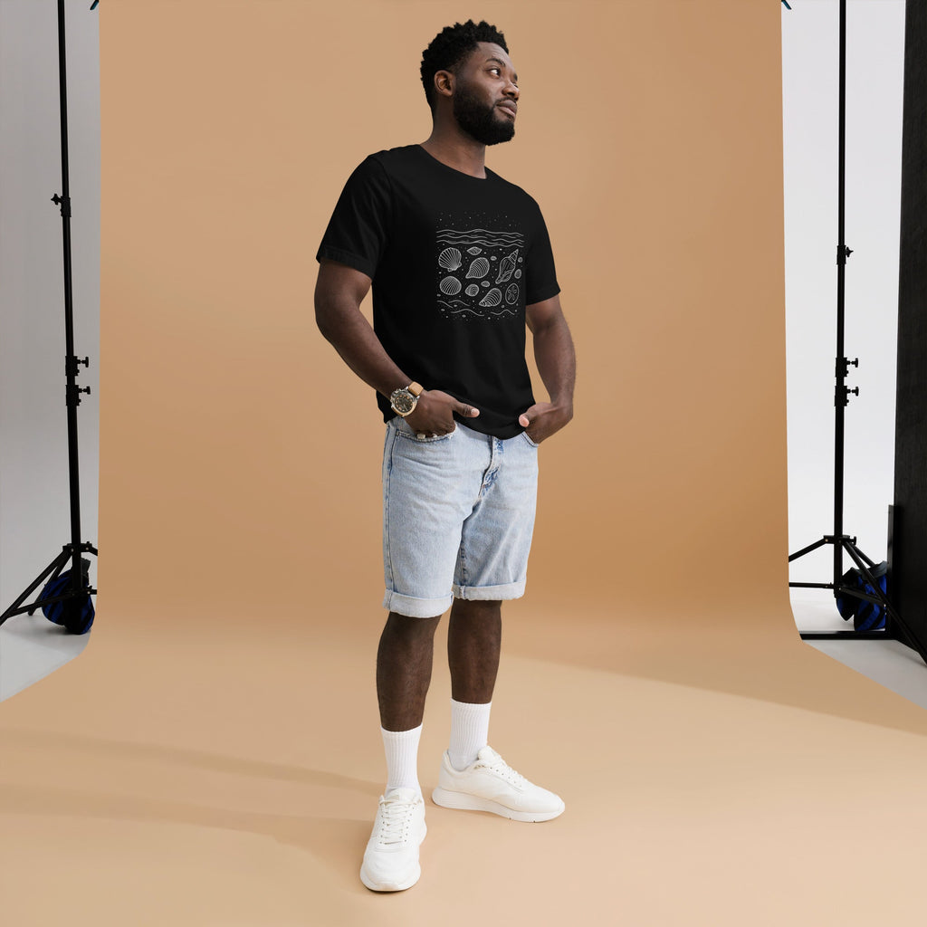 Shells Unisex T-Shirt - Lilac - The Elise Emporium