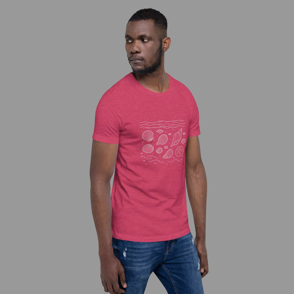 Shells Unisex T-Shirt - Lilac - The Elise Emporium