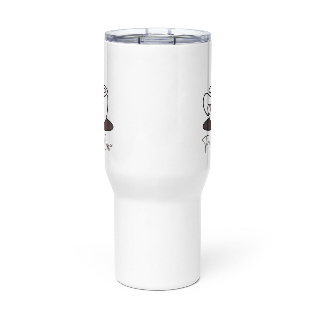 Time for a Coffee | Insulated Travel Mug with Handle - 25 oz - The Elise Emporium