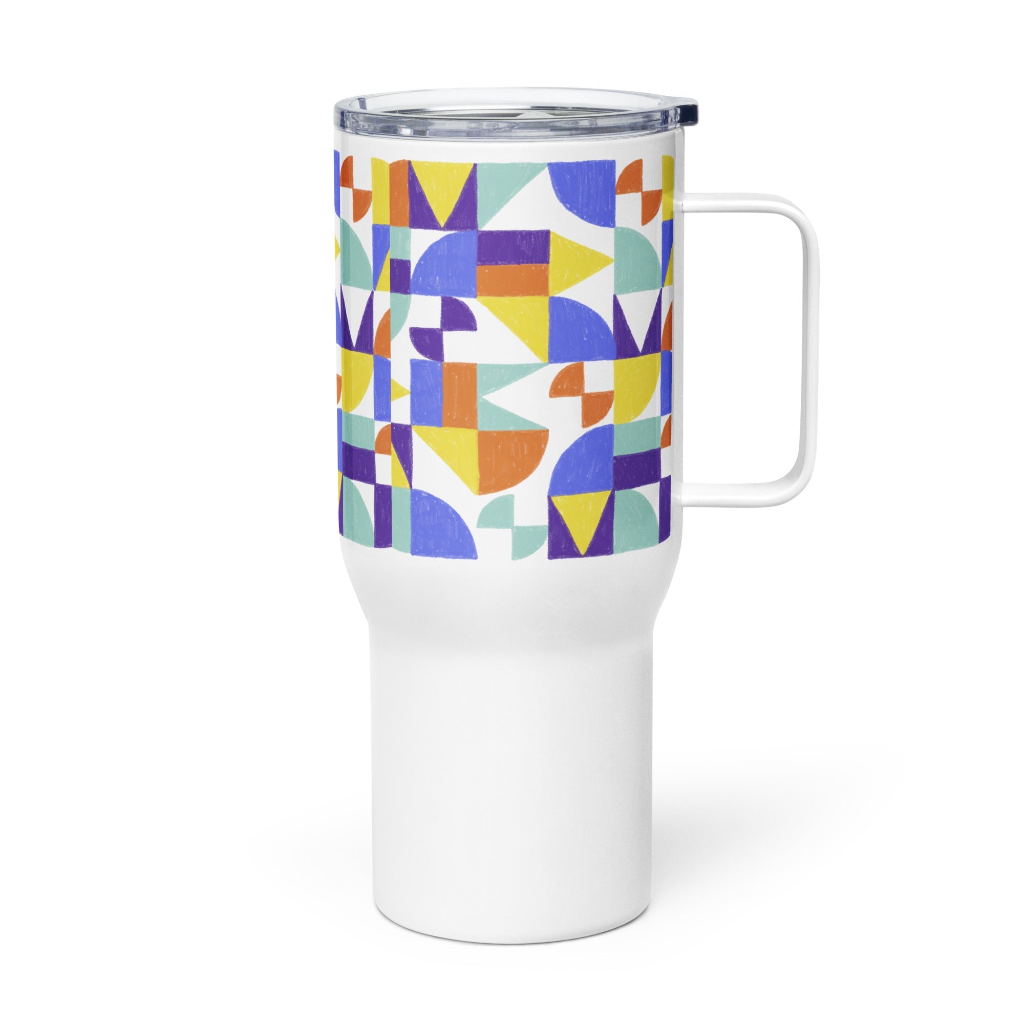Travel mug with a handle - 25 oz - The Elise Emporium