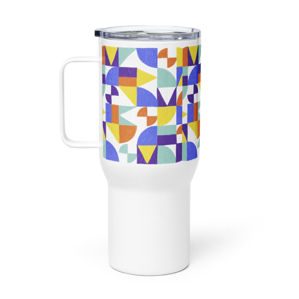 Travel mug with a handle - 25 oz - The Elise Emporium