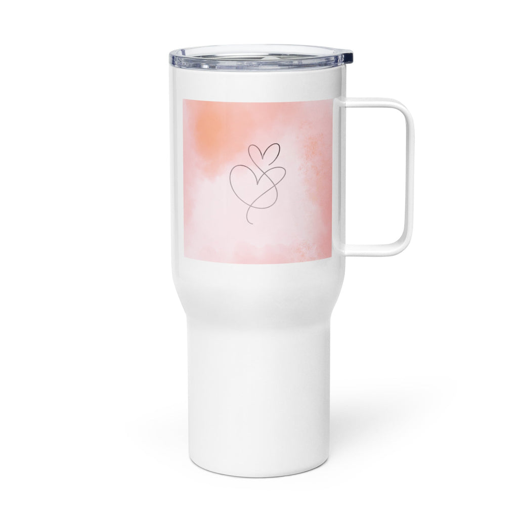 Travel mug with a handle - 25 oz - The Elise Emporium