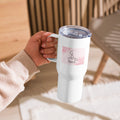 Travel mug with a handle - 25 oz - The Elise Emporium
