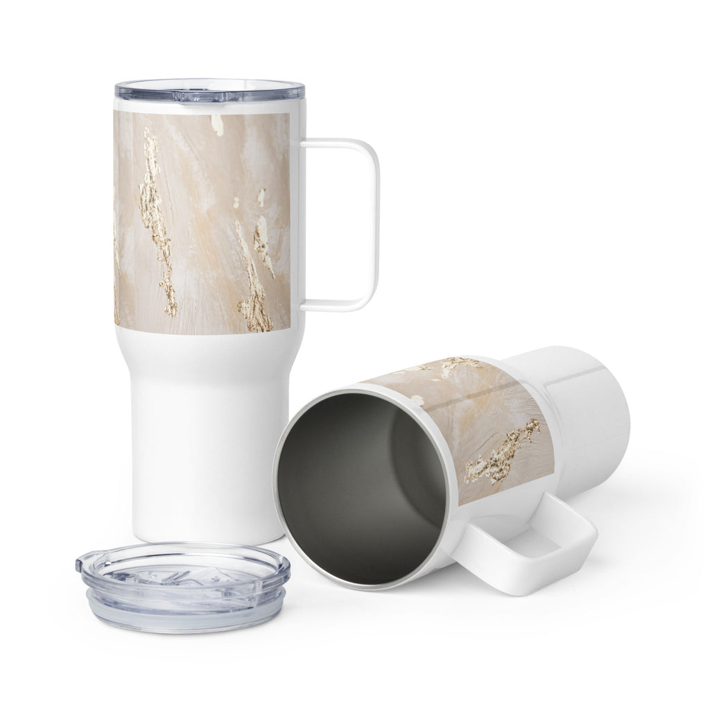 Travel mug with a handle - 25 oz - The Elise Emporium