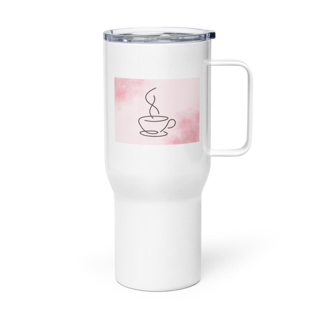 Travel mug with a handle - 25 oz - The Elise Emporium