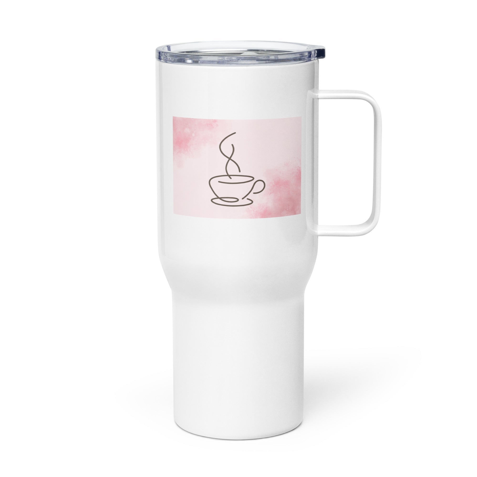 Travel mug with a handle - 25 oz - The Elise Emporium