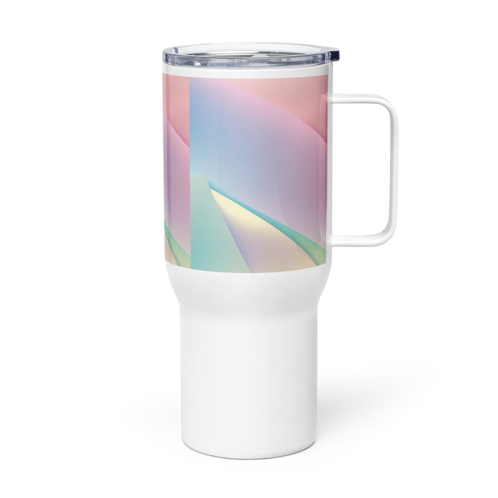Travel mug with a handle - 25 oz - The Elise Emporium
