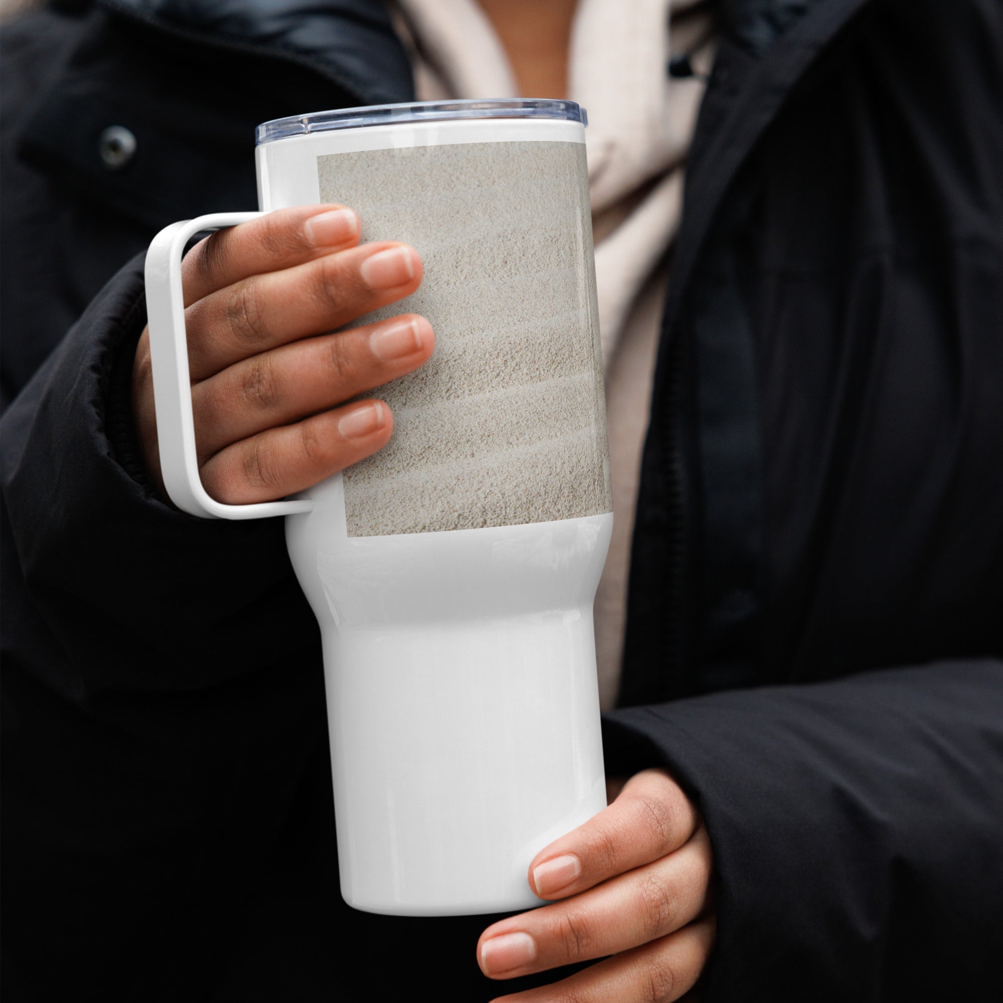 Travel mug with a handle - 40 oz - The Elise Emporium