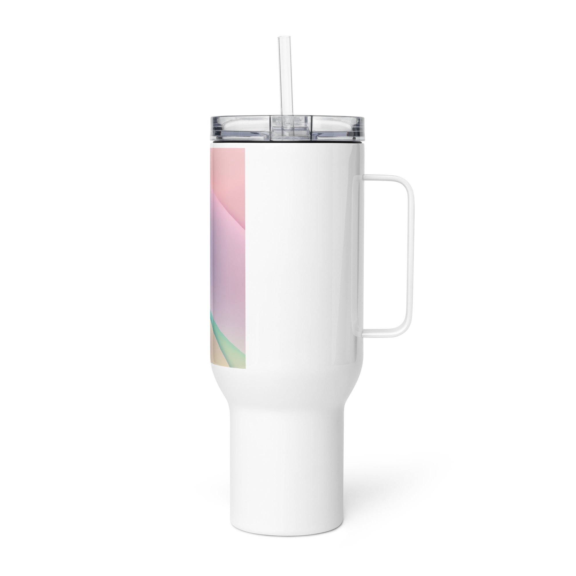 Travel mug with a handle - 40 oz - The Elise Emporium