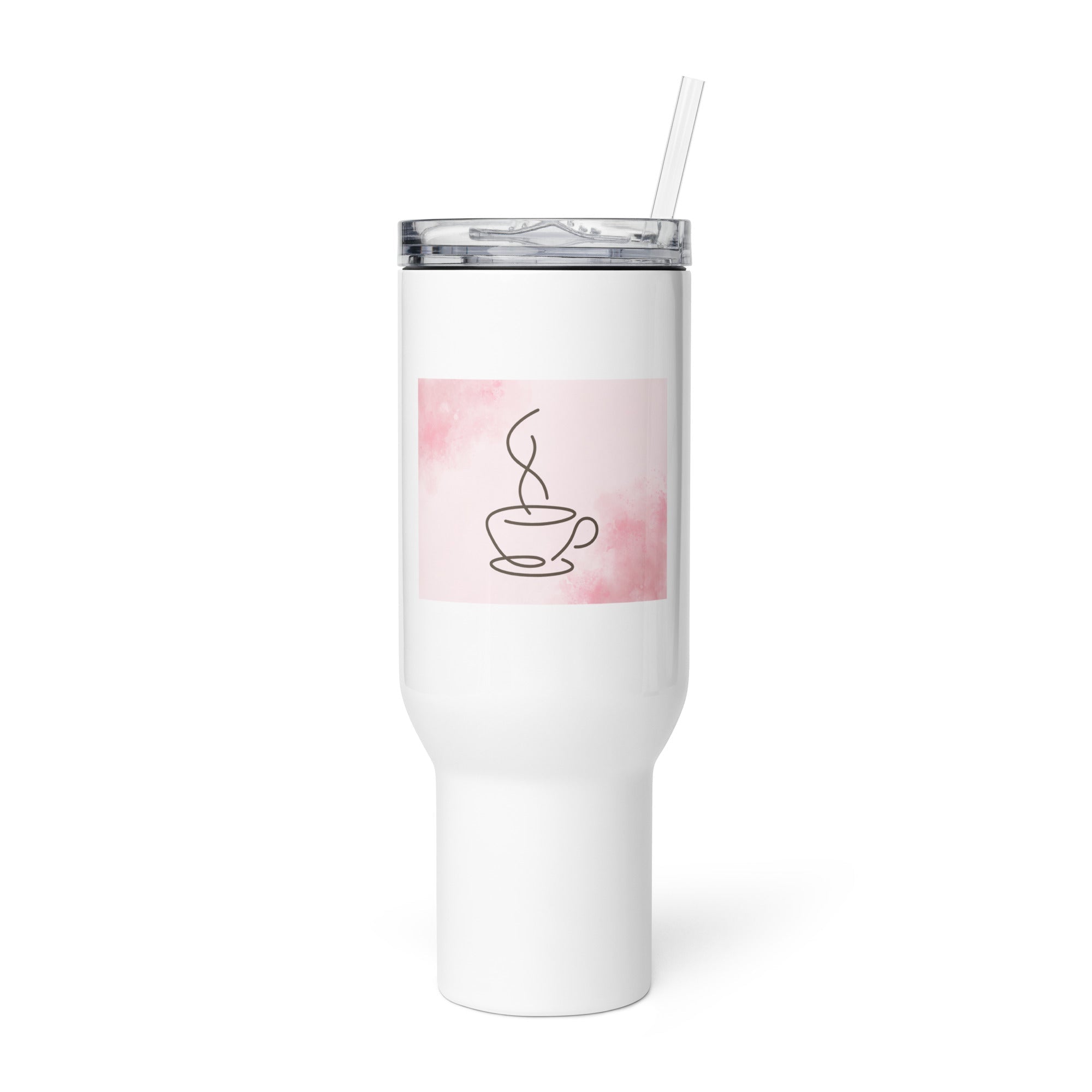 Travel mug with a handle - 40 oz - The Elise Emporium