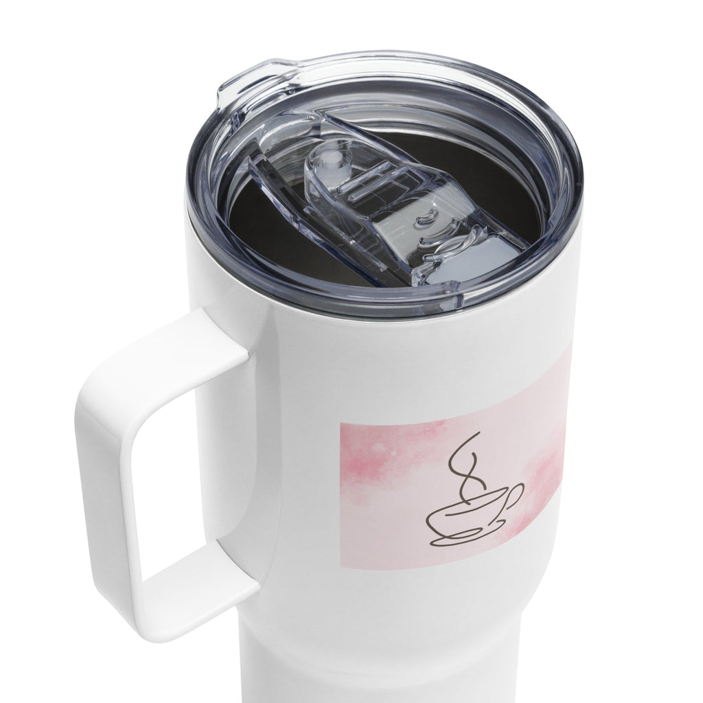 Travel mug with a handle - 40 oz - The Elise Emporium