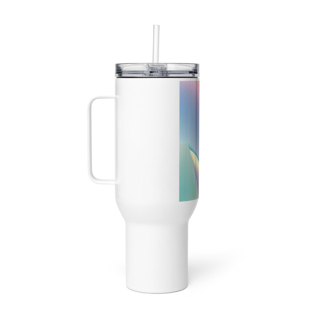 Travel mug with a handle - 40 oz - The Elise Emporium