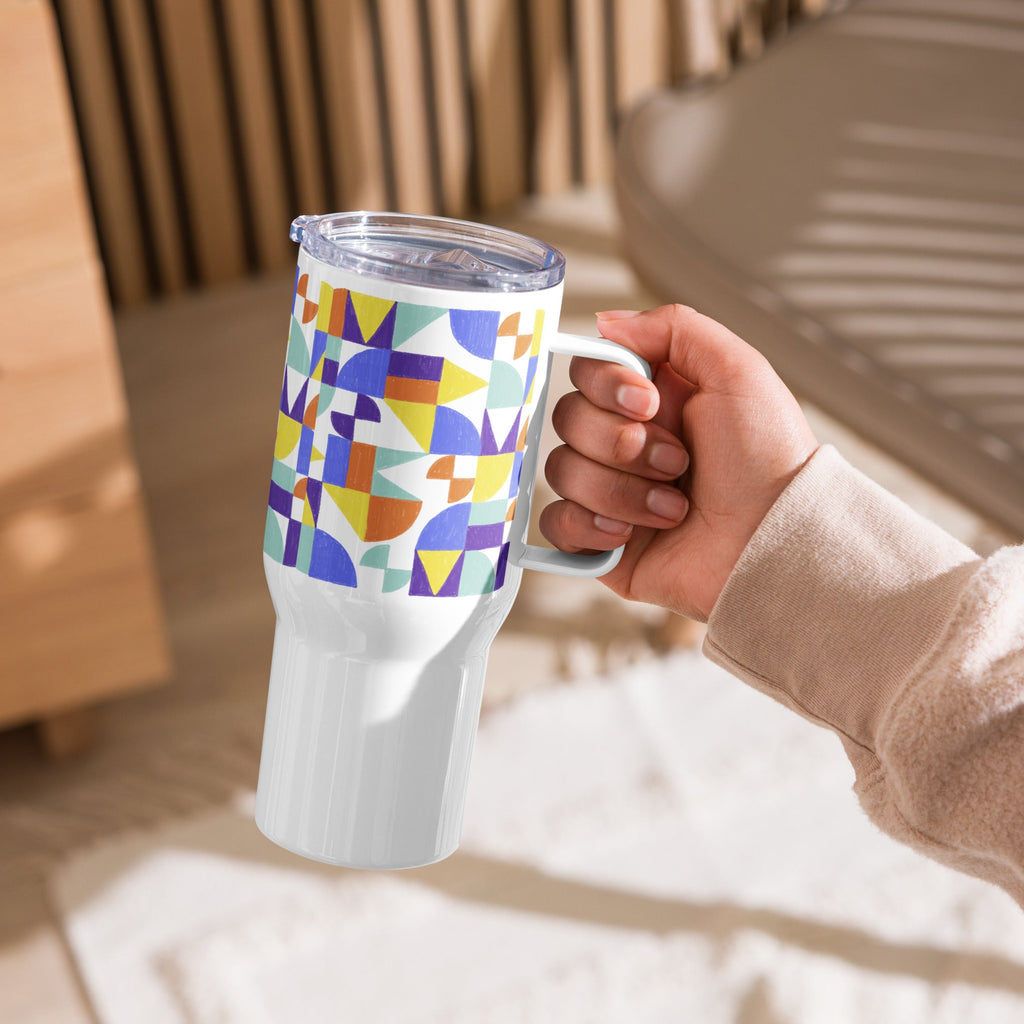 Travel mug with a handle - 40 oz - The Elise Emporium