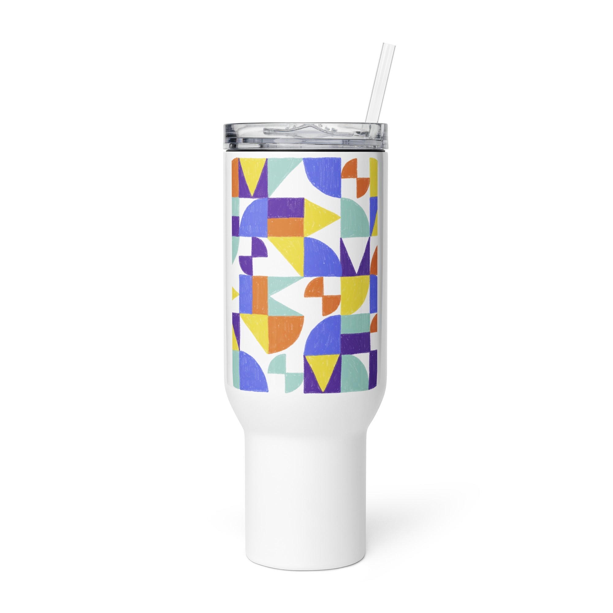 Travel mug with a handle - 40 oz - The Elise Emporium