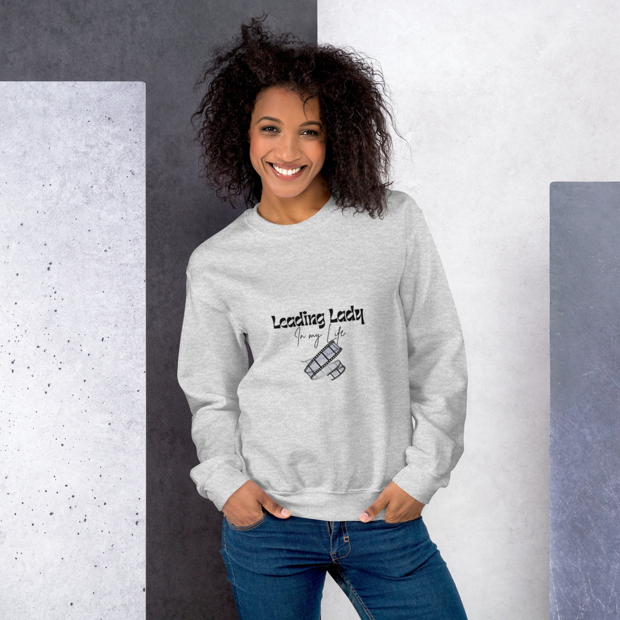 Unisex Sweatshirt - Ash - The Elise Emporium