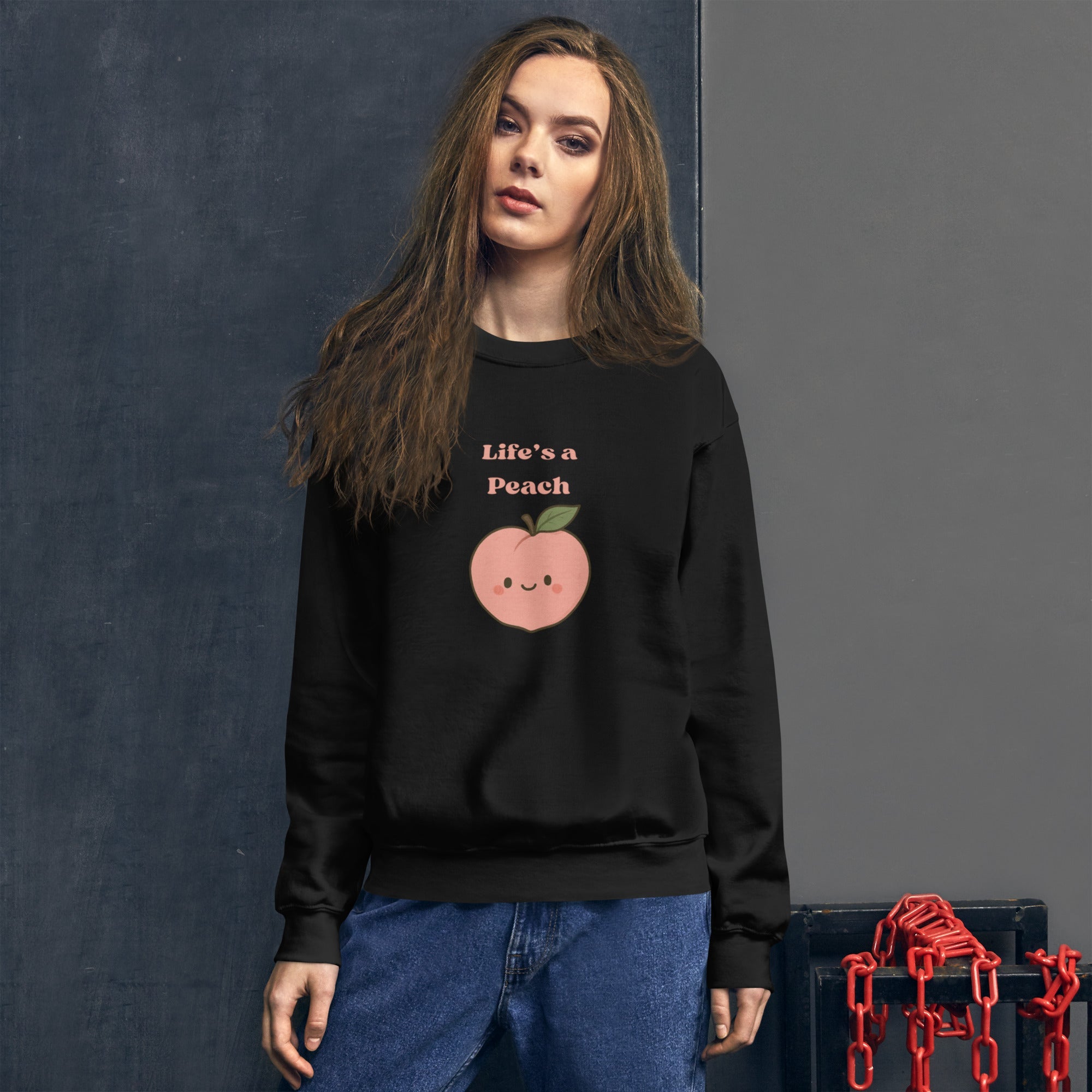 Unisex Sweatshirt - Black - The Elise Emporium