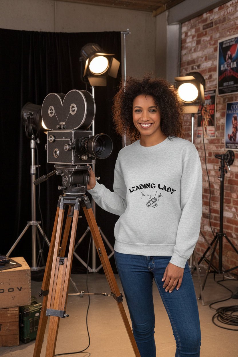 Unisex Sweatshirt film - Ash - The Elise Emporium