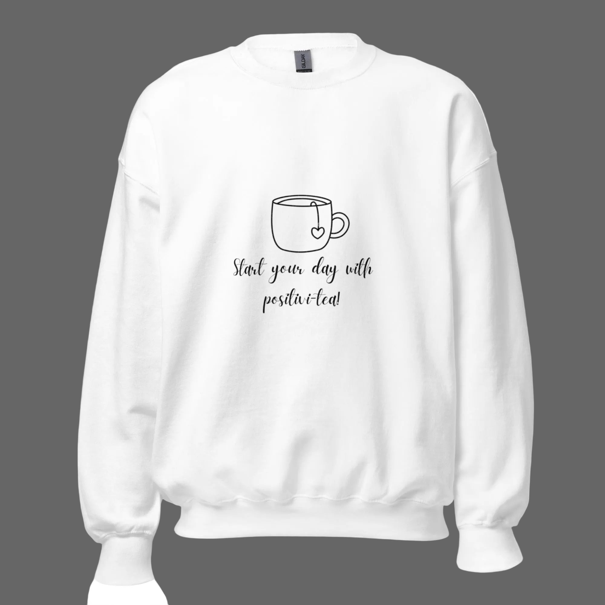 Unisex Sweatshirt - White - The Elise Emporium