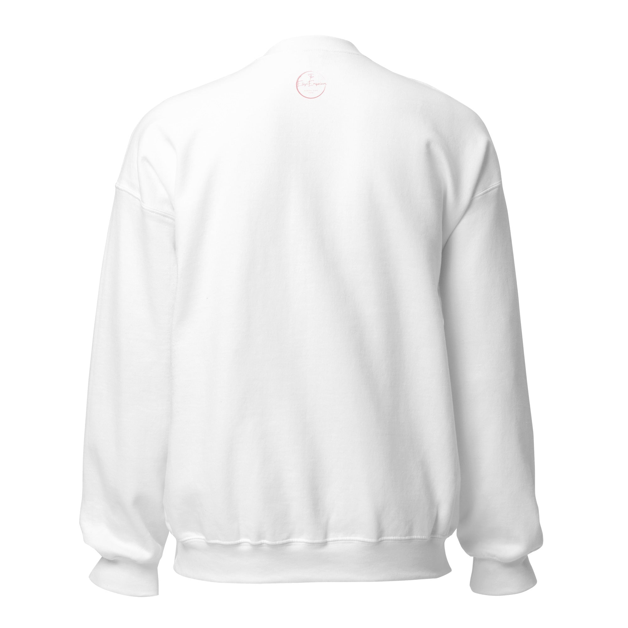Unisex Sweatshirt - White - The Elise Emporium