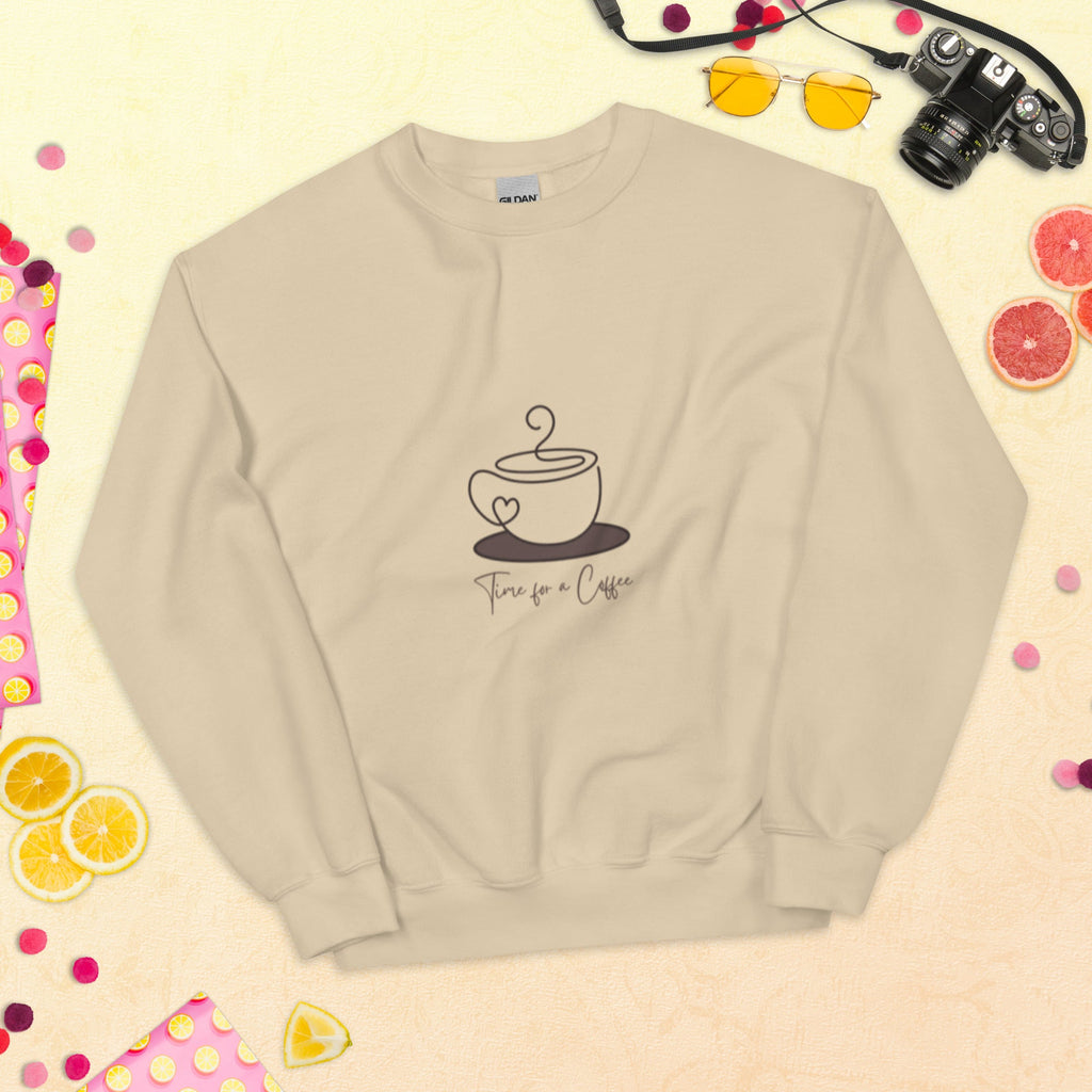 Unisex Sweatshirt - White - The Elise Emporium