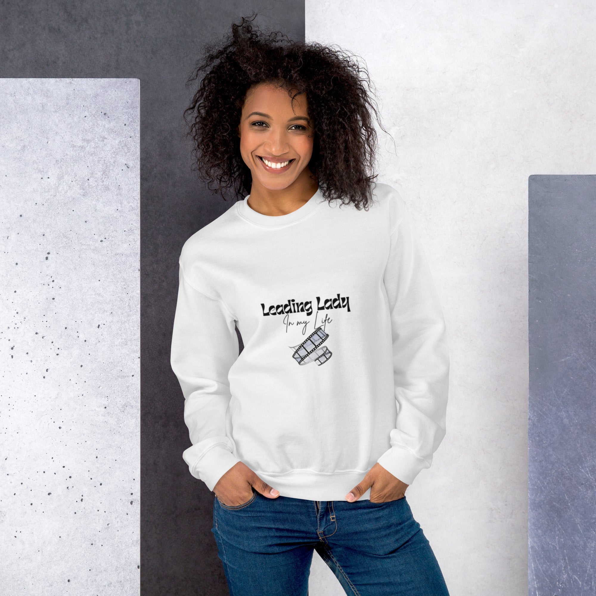 Unisex Sweatshirt - White - The Elise Emporium