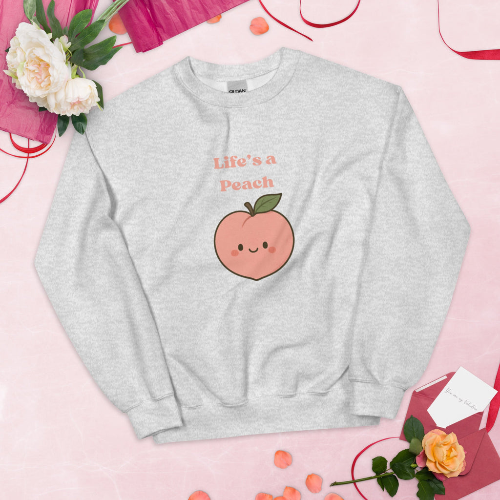 Unisex Sweatshirt - White - The Elise Emporium