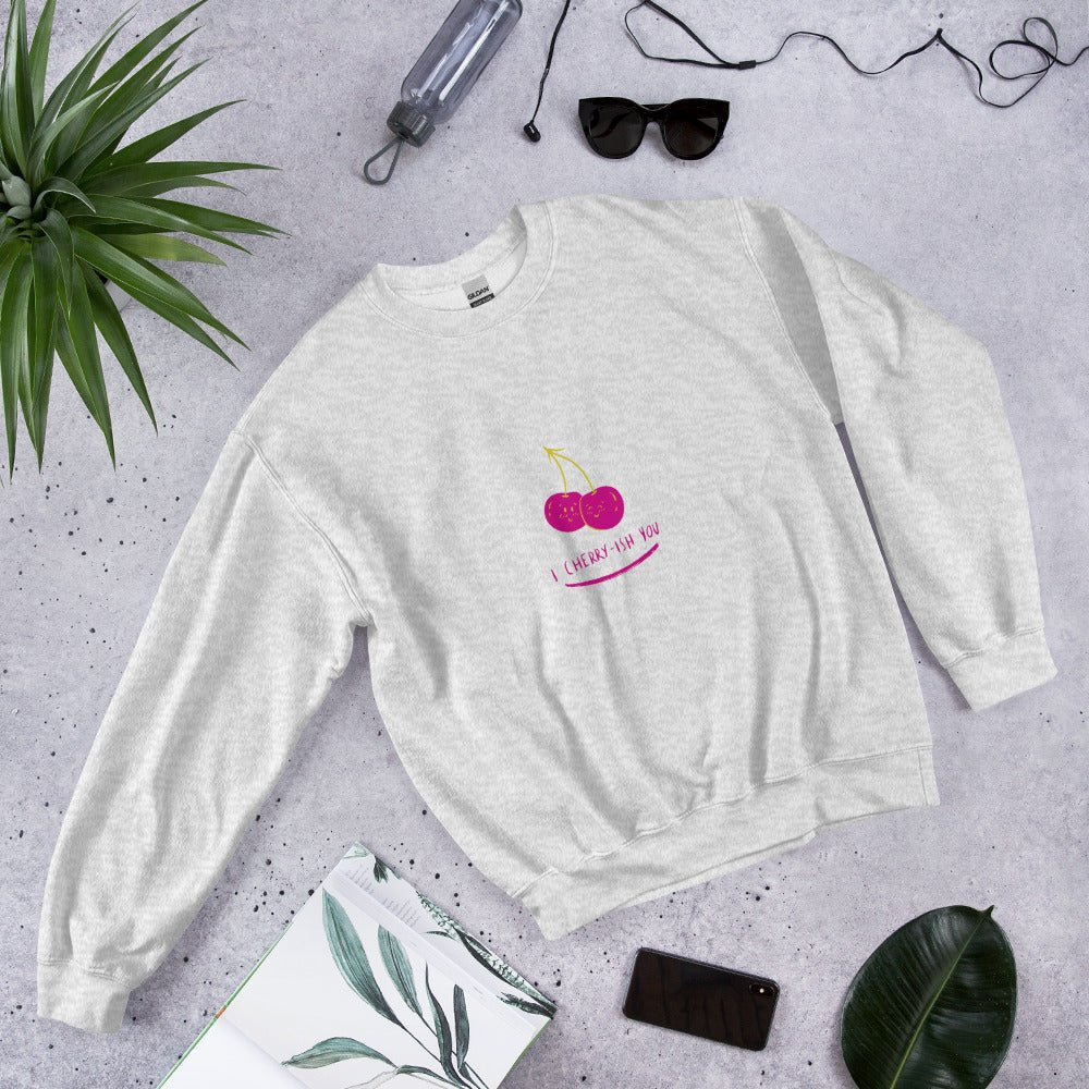 Unisex Sweatshirt - White - The Elise Emporium