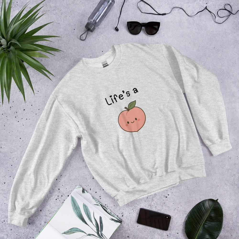 Unisex Sweatshirt - White - The Elise Emporium