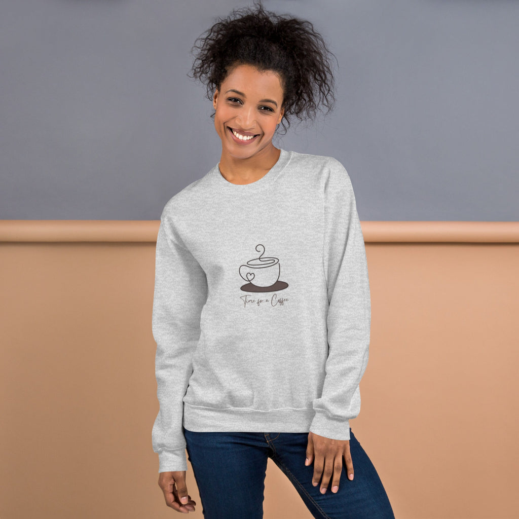 Unisex Sweatshirt - White - The Elise Emporium