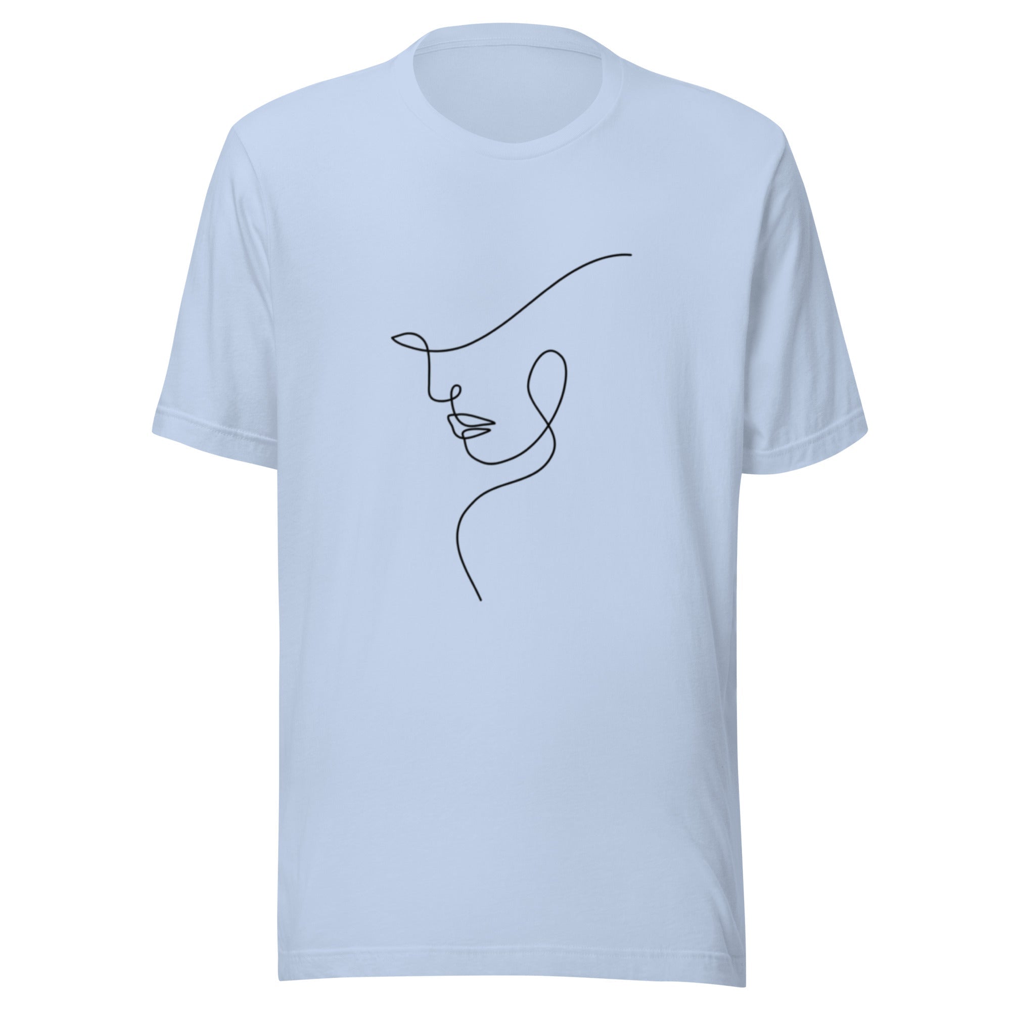 Unisex t-shirt - Baby Blue - The Elise Emporium