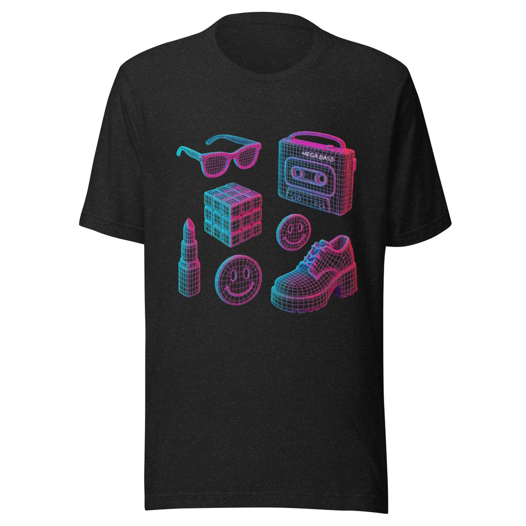 Unisex t-shirt - Black Heather - The Elise Emporium