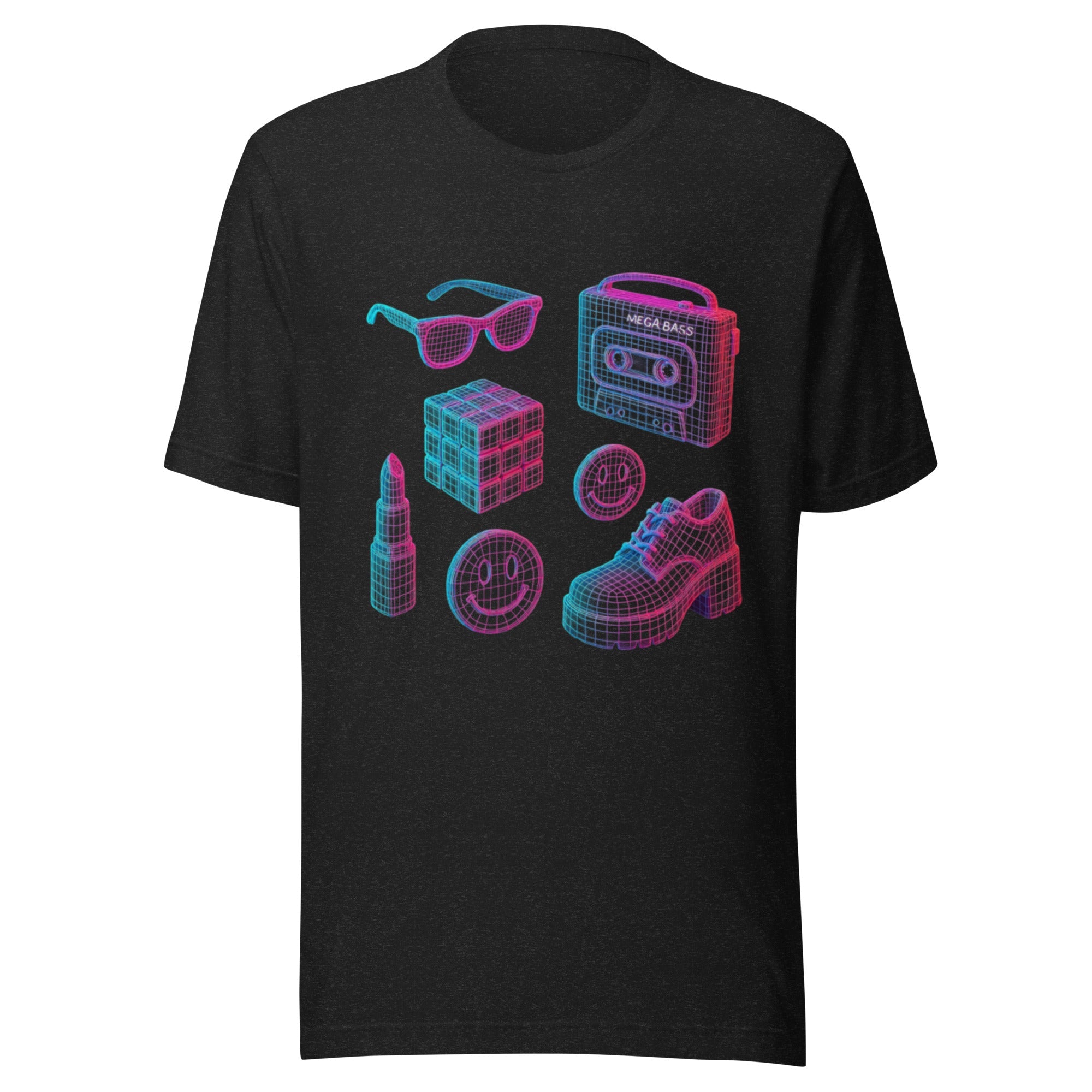Unisex t-shirt - Black Heather - The Elise Emporium