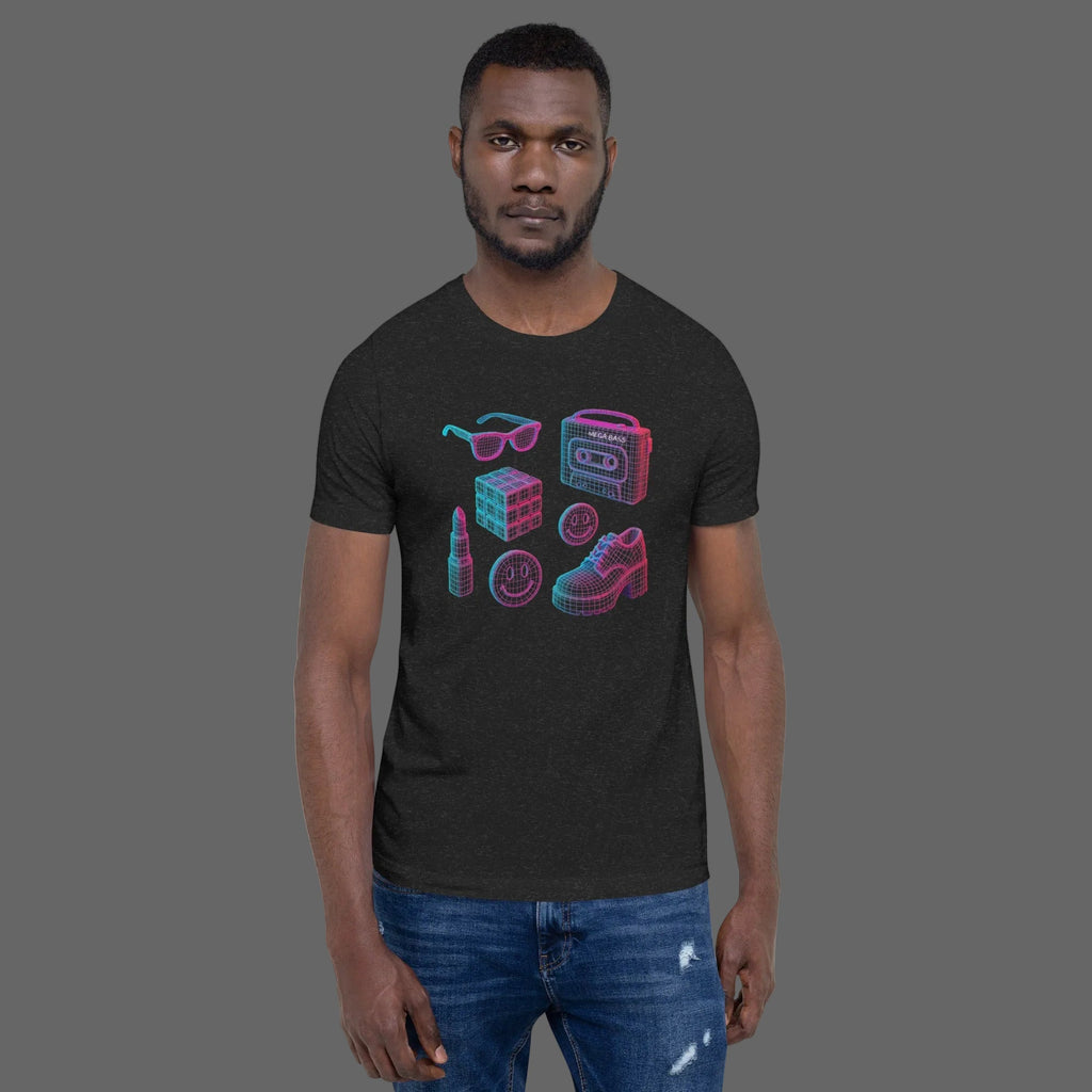 Unisex t-shirt - Black Heather - The Elise Emporium